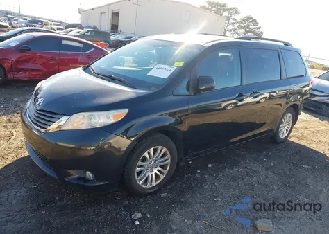 2012 Toyota Sienna Xle V6 8 Passenger из США, поврежденный, VIN 5TDYK3DC9CS182673